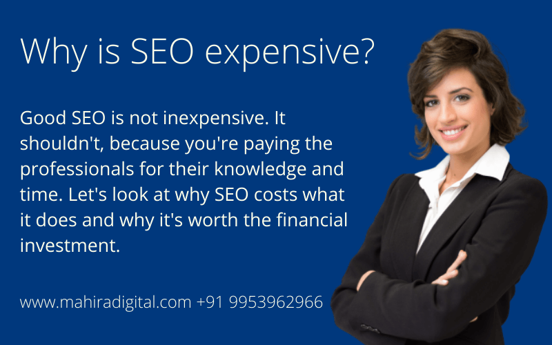 Cost or Charges on SEO services