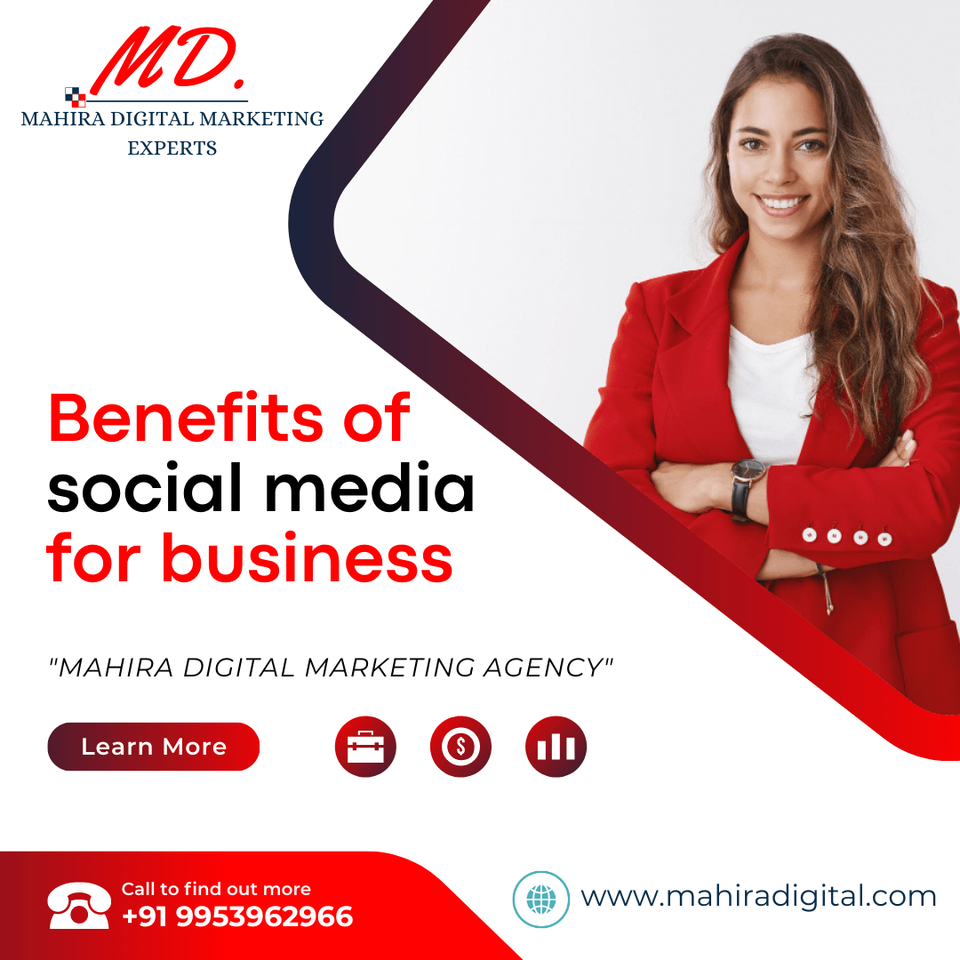 Benefits of social media for business