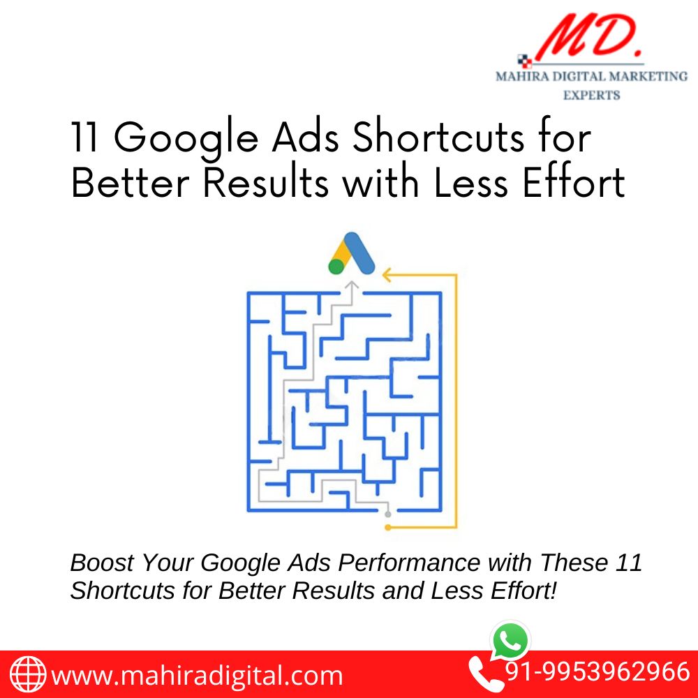 11 Google Ads Shortcuts for Better Results